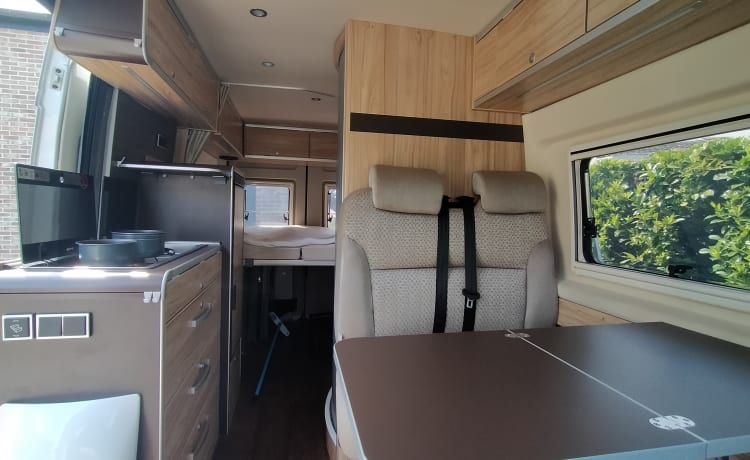 Autobus camper, ideale per vacanze in bicicletta