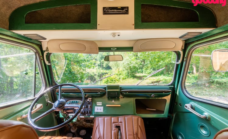 Woody – Klassischer Citroen HY 1976 Buscamper