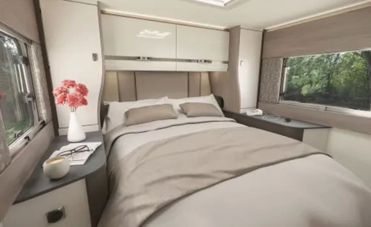 2023 Swift Escape 694 Luxury Island Bed Model