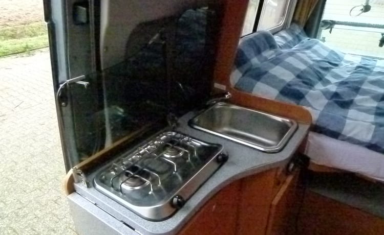 Nice Dethleffs bus camper for 2 adults and 1 child