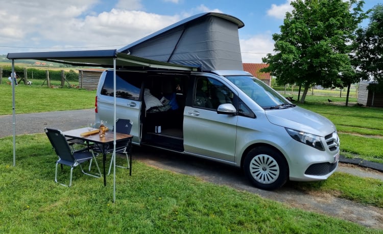 Camping-car parfaitement équipé Mercedes Marco Polo Horizon