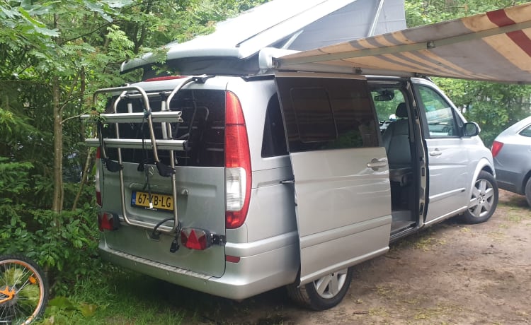 Mercedes Marco Polo with pop-up roof - Compact and comfortable travelling