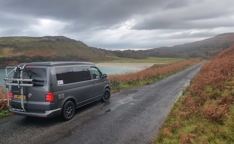 Une fourgonnette avec vue - Conversion VW T6 2019