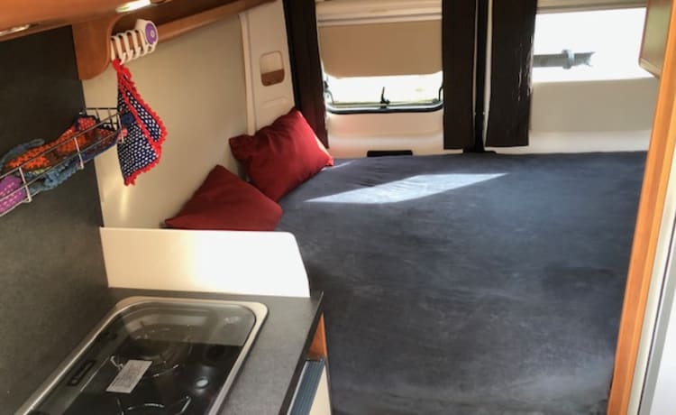 Malibu Van – Kompakter Luxus Malibu Bus Camper mit niedrigem Bett!