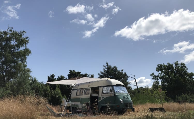 Madame Estafette – Geniet van het langzame leven met onze oldtimer Madame Estafette 