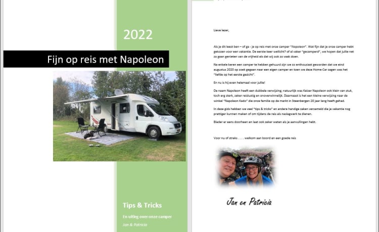 "Napoleon" – Hondvriendelijk - dakairco - krachtig – luxe - overcompleet