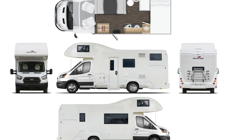 Jura – Jura - Camper di lusso a 5 posti letto