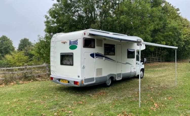 Monty – 6 berth Fiat alcove from 2006