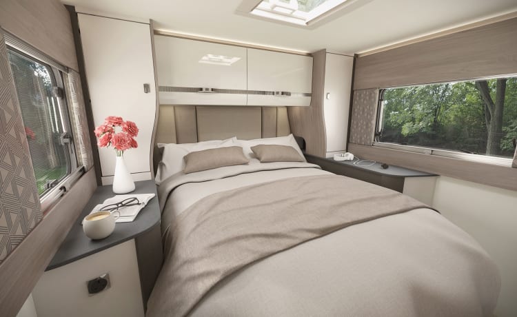 2023 Swift Escape 694 Luxury Island Bed Model