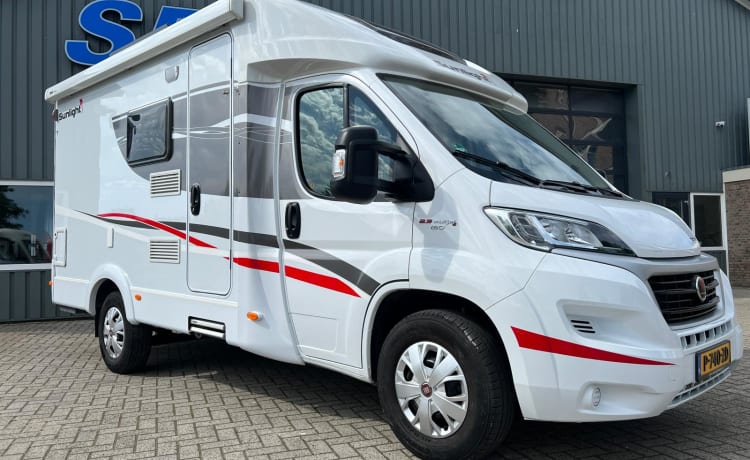 2p Sunlight teilintegrierter Camper von 2017