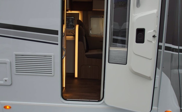 Wille – Camper familiare Hymer Carado per 4 persone quasi nuovo 