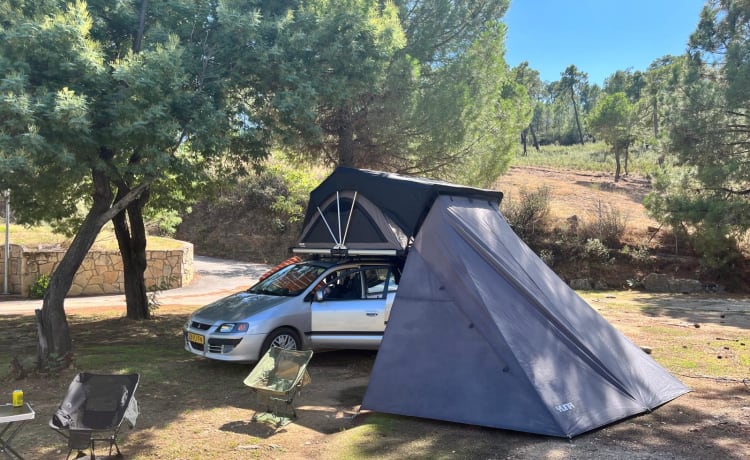 Space star – 3p. Roof tent, off to the stars!