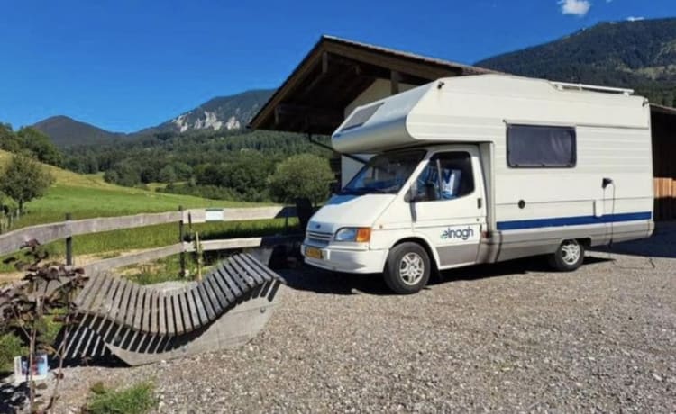 Camper Ford alcove uit 1993 voor and 1-4 personen