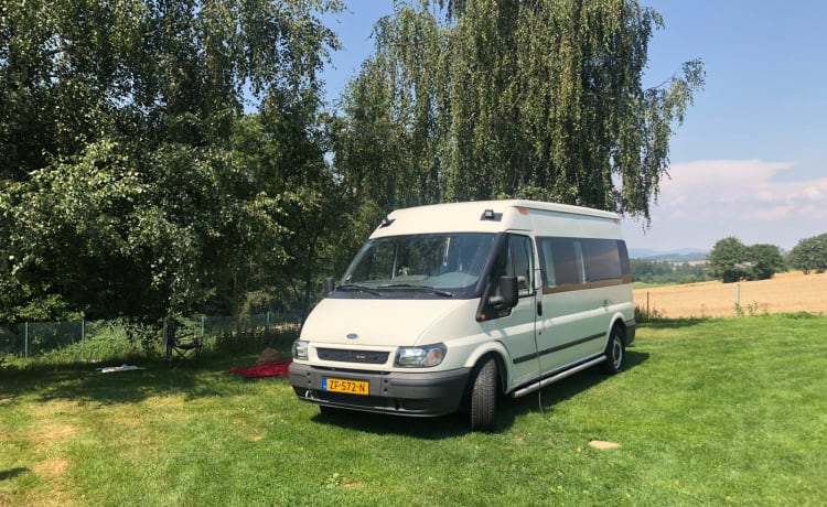 FORDJE Vintage – Ford Vintage, camping-car avec intérieur en bois