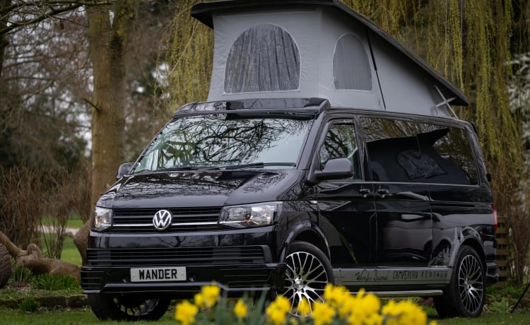 Black Beauty  – Volkswagen T6 Trendline LWB campervan 