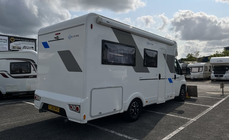 6 berth Adria Mobil semi-integrated from 2020