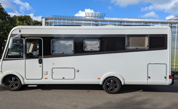 4p Hymer intégré à partir de 2012