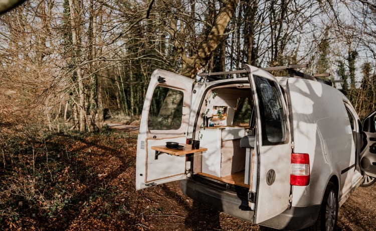 VW Caddy MicroCamper: accogliente e moderno