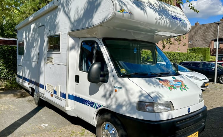 Huisje op wielen  – Spacious family camper 