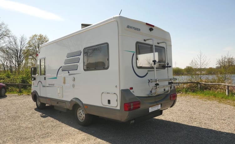 4p integral Hymer with Fiat chassis from BJ2000 type B534