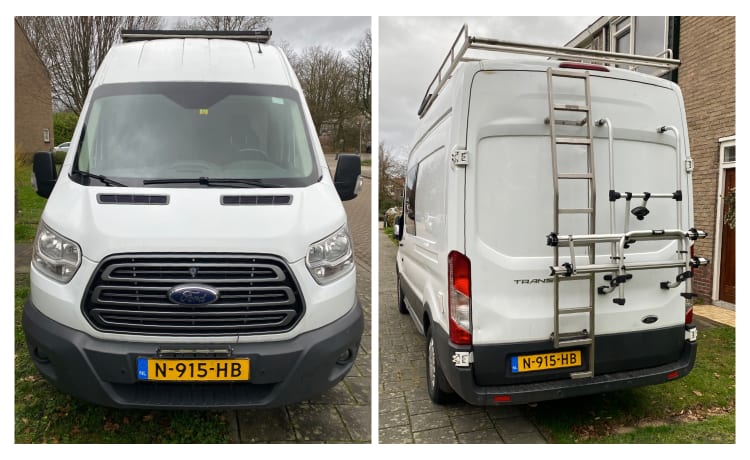 Ford Transit – Luxury self-build camper available for off-grid camping