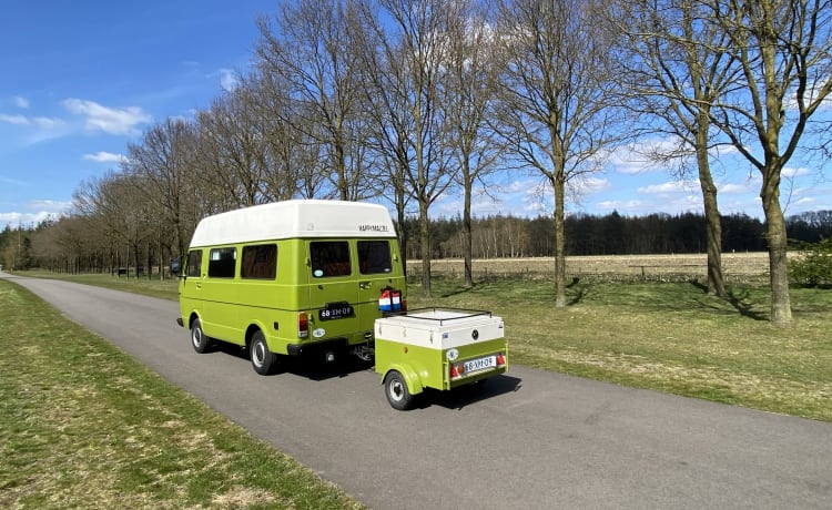 VW LT28 - Camping-car atmosphérique 2p de 1976