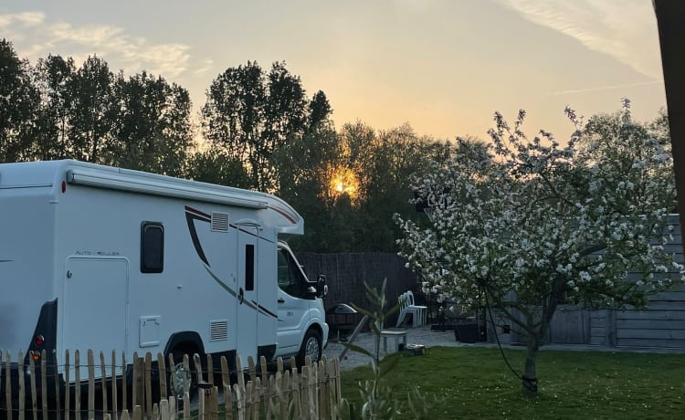 Glamping met de Camper Rollerteam 