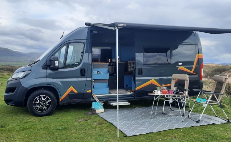 „Bod Campervan“ Eklektischer Luxus, perfekt für zwei! (Staffs/N.Wales)