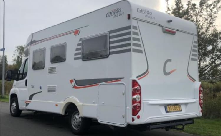 Toppie – Capron Carado T345 Half-Integraal uit 2010