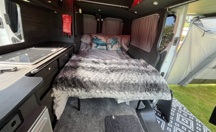 Calipso – 2 berth vauxhall Vivaro campervan  2013