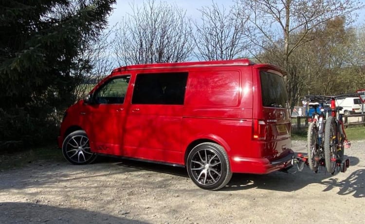 Big Red – 4p Volkswagen Camper van 2018