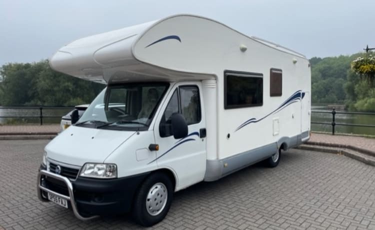 Monty – 6 berth Fiat alcove from 2006