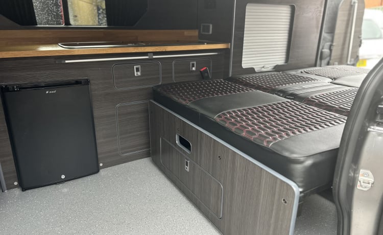 VIV – "Our Viv" Vauxhall Vivaro 4 Berth Camper van 2018