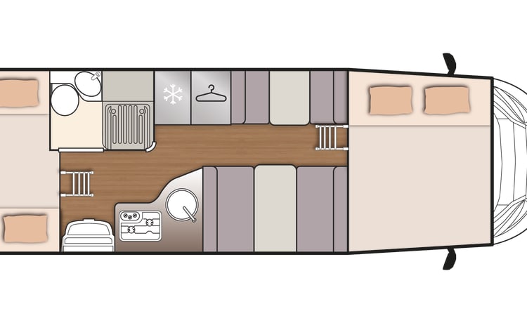 Mc Louis 222 - 4 places/couchages - Une escapade parfaite