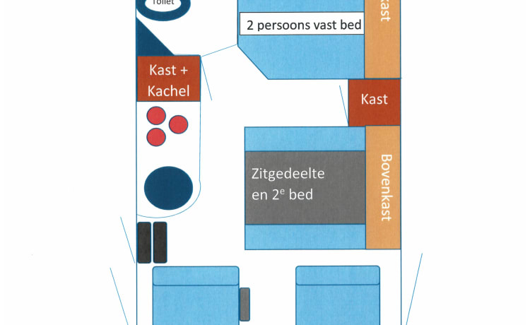 Perfecte camper voor uw perfecte vakantie – Idealer und kompletter Camper für Ihren perfekten Urlaub