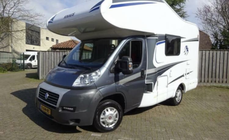 Mijn geweldige compacte Knaus camper – 3p Knaus Alkoven von 2013 Kompaktcamper