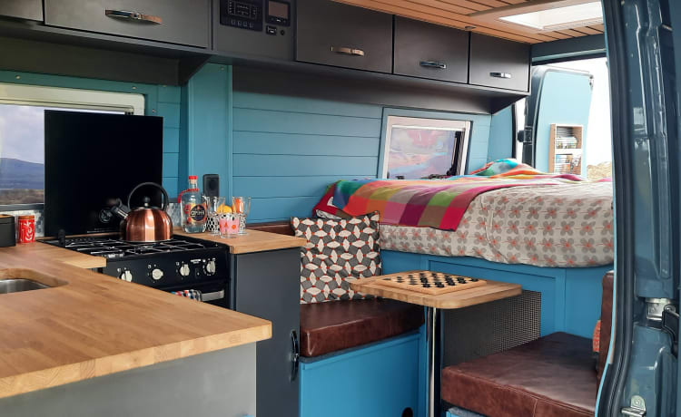 Lusso eclettico "Bod Campervan", perfetto per due! (Bastone/Galles settentrionale)