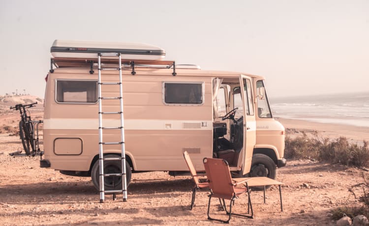 Germaine – Unique old-timer army bus and off-grid camper