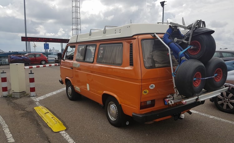 BOB-Mobiel – Le BOB-Mobile VW T3 (avec chauffage)