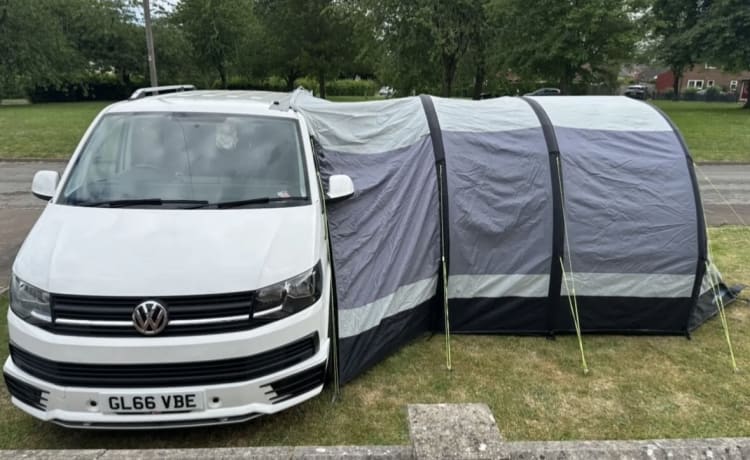 3 berth Volkswagen campervan from 2016