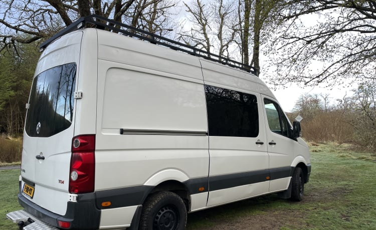 Hotel on wheels – Aventure de luxe hors réseau Volkswagen Crafter