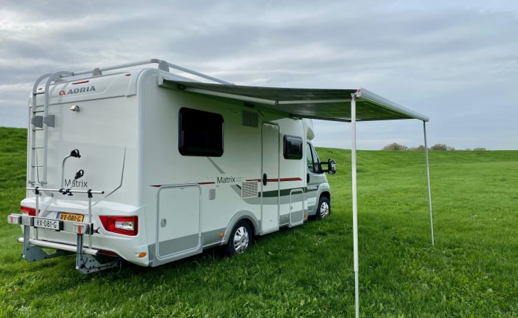 Sehr vollständiger Fiat Ducato Multijet 130 PS Adria Matrix M 650 F