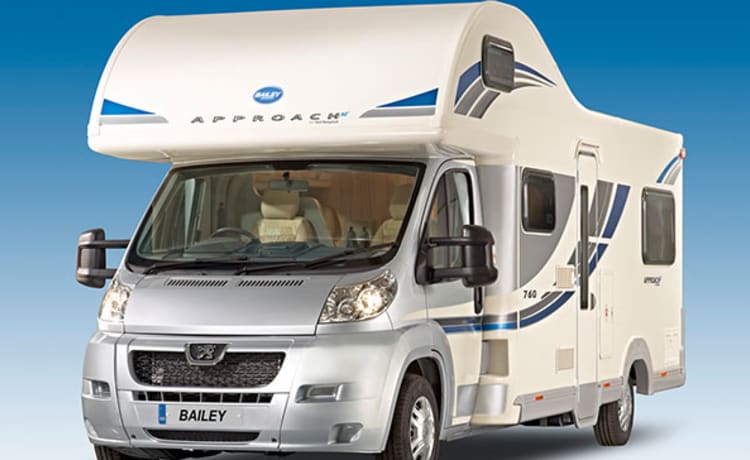 Bailey – 6 berth Peugeot alcove from 2011