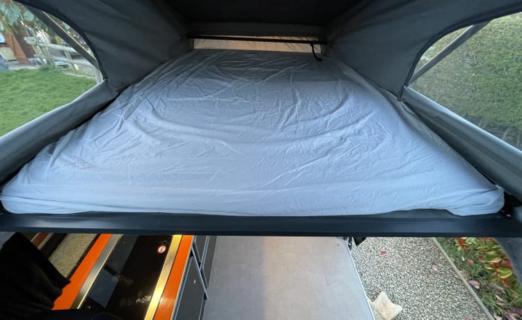 Camping-car Ford Transit Custom 4 places de 2015