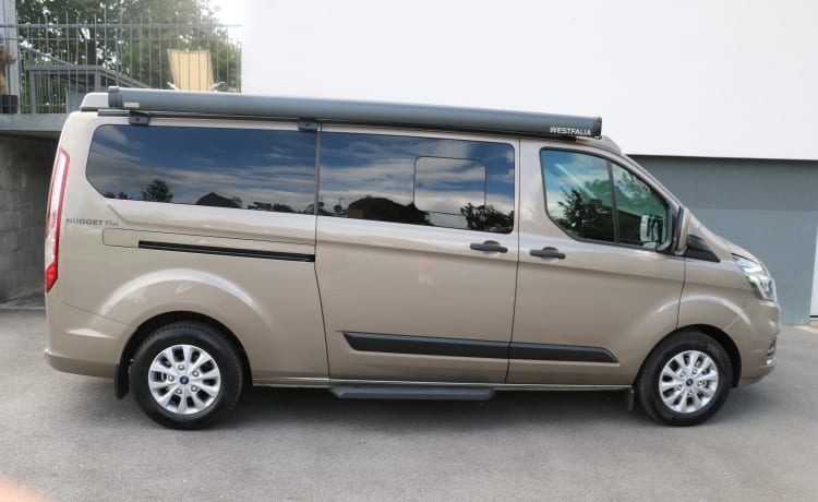 SAM – New 5-seater van with integrated toilet