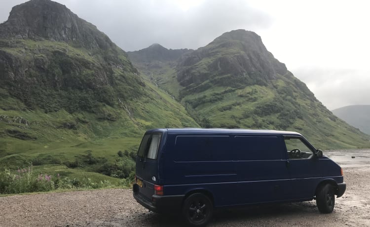 Indian Blue – VW T4 Wohnmobil