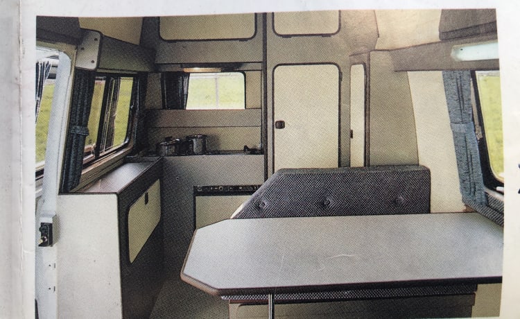 Schöner, kompakter Fiat Ducato von 1986