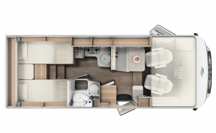 Evert – Carado I338 (Capron Hymer Group)