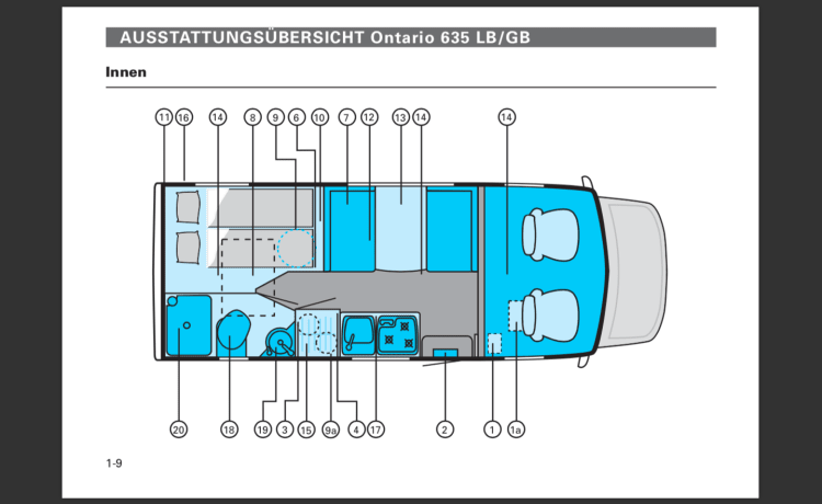 Mercedes Karmann Ontario - praktische familiecamper