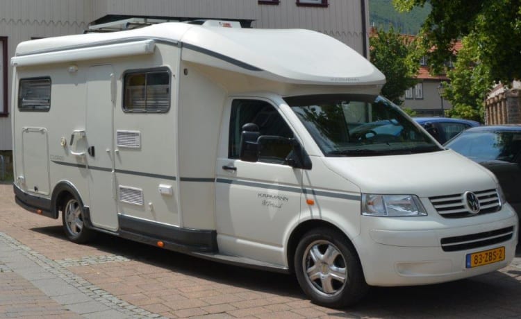 Karmann semi-intégral sportif pour 2 personnes